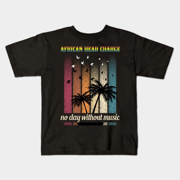 AFRICAN HEAD CHARGE SONG Kids T-Shirt by Bronze Archer